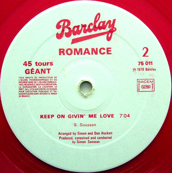Danse jusqu'à ton cœur (mix spécial 12") Romance (3)