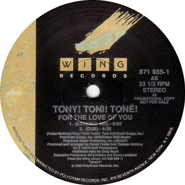 For The Love Of You 2 Tony! Toni! Toné!