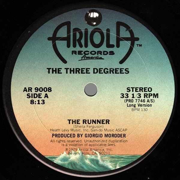 Le coureur 2 Les Trois Degrés