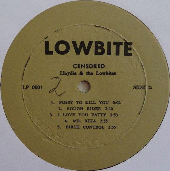 Censored! Lloydie & The Lowbites