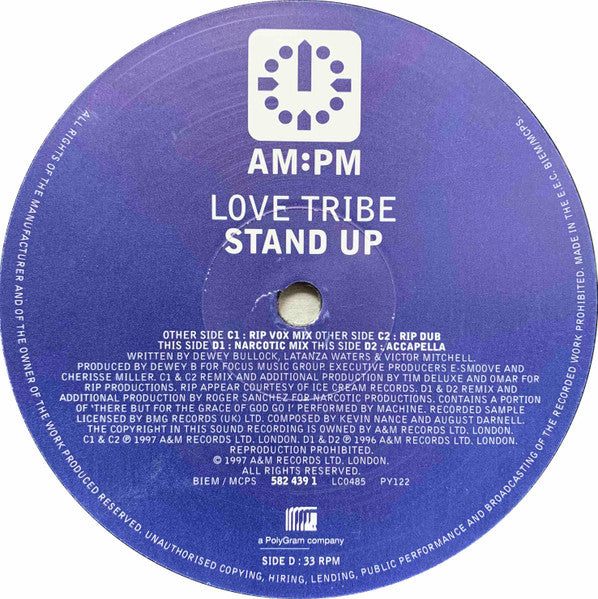 Stand Up - The Remixes Love Tribe