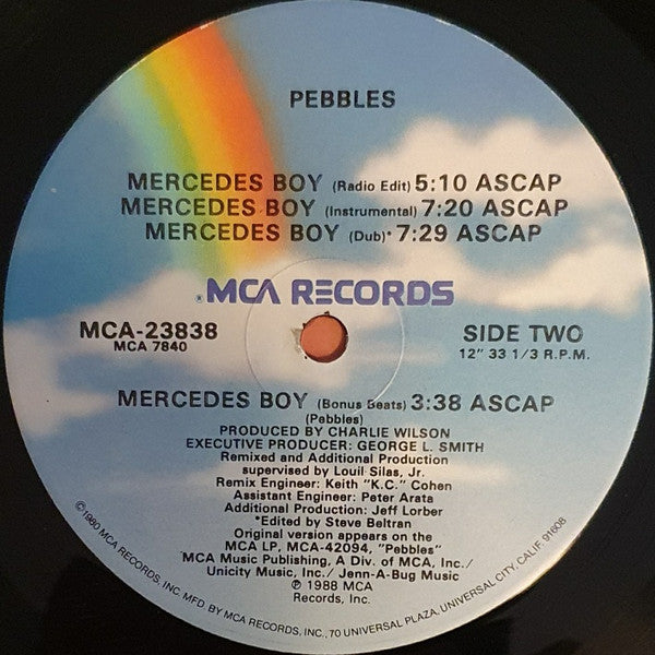 Mercedes Boy (version 12") 2 Galets