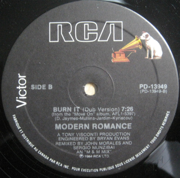 Burn It Modern Romance