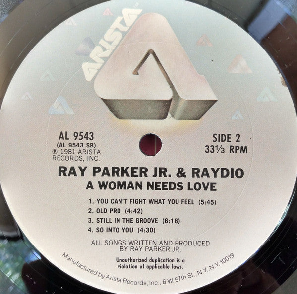 Une femme a besoin d'amour Ray Parker Jr., Radiodio