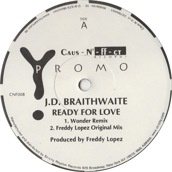 Ready For Love J.D. Braithwaite