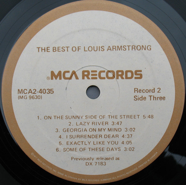 The Best Of Louis Armstrong | Rectangle Triangle