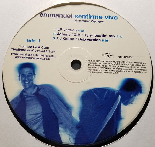 Sentirme Vivo (Remixes) Emmanuel