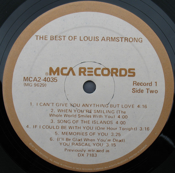 The Best Of Louis Armstrong | Rectangle Triangle