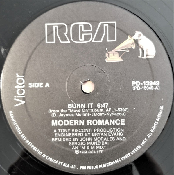 Burn It Modern Romance