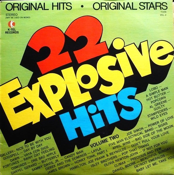 22 Explosive Hits - Volume Two 2 Various