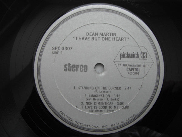 I Have But One Heart / Deluxe! Dean Martin