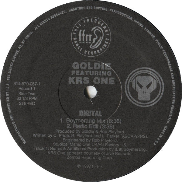 Digital Goldie,KRS-One