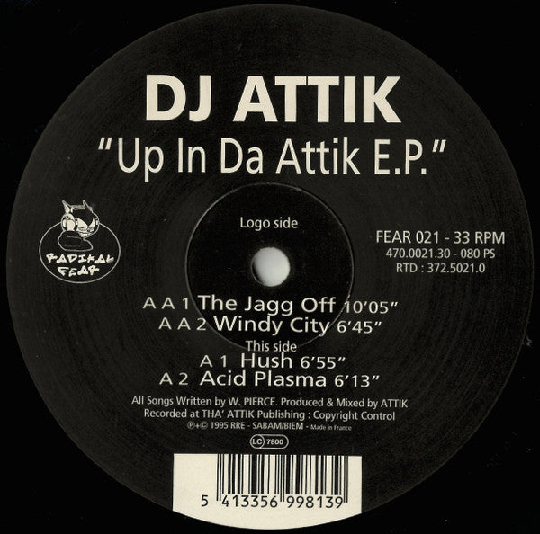 Up In Da Attik E.P. DJ Attik