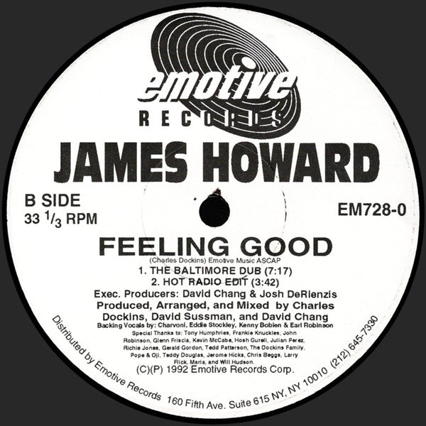 Feeling Good James Howard