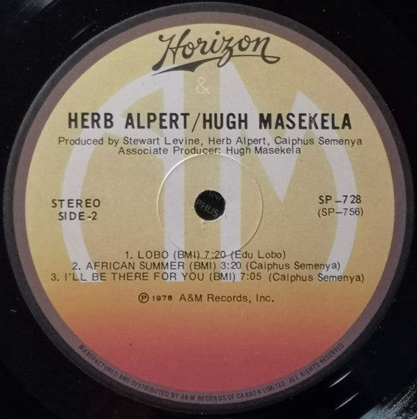Herb Alpert / Hugh Masekela | Rectangle Triangle