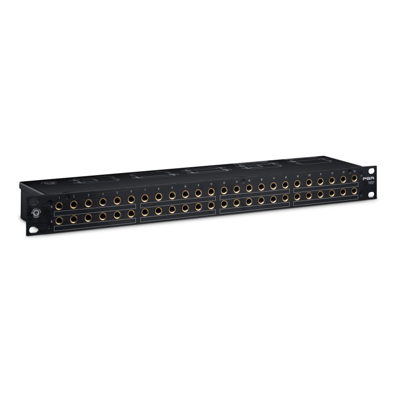 Black Lion Audio PBR-TRS-3 48-Point Gold-Plated TRS Patchbay With 3-Way Switching 