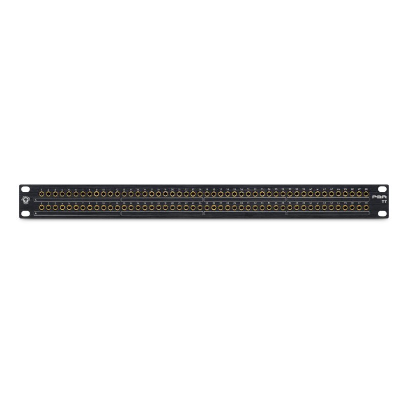Black Lion Audio Pbr Tt 96-point Patchbay with 96 Gold-plated TT Connectors