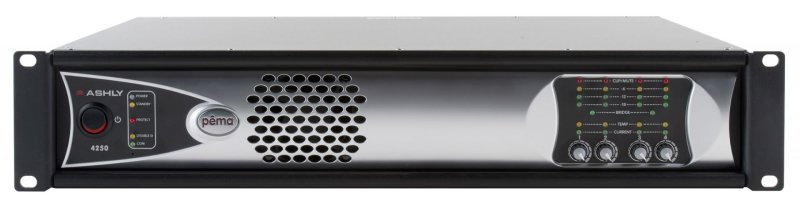 Ashly PEMA-4250 Network Dsp & Amplifier 4 X 250w @ 4 Ohm