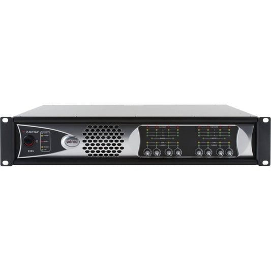 Ashly PEMA-8125.70D 8-Channel 1000W Pema Network Power Amplifier with OPDante Card & Protea DSP Software Suite (70V)