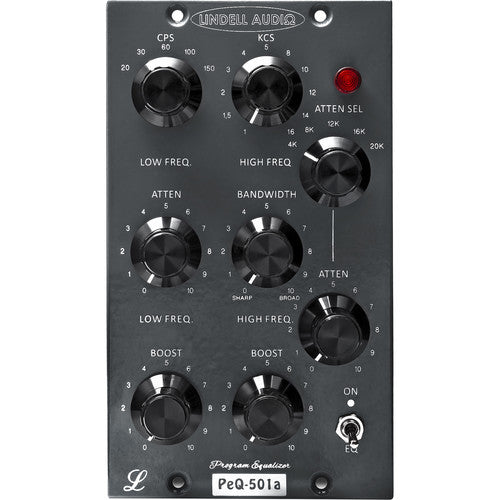 Lindell Audio PEQ501A Retro 500 Series 2-Band Equalizer