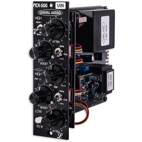 Lindell Audio PEX500VIN Single-Channel Vintage Edition Transformer-Coupled Passive Pultec Equalizer 