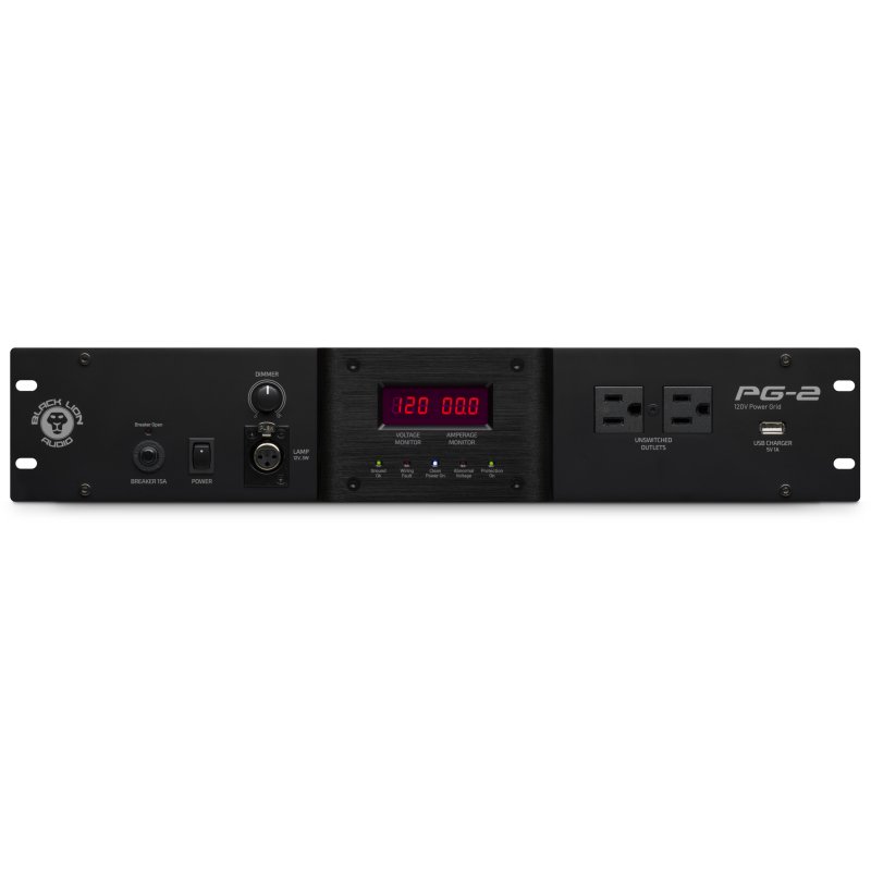 Black Lion Audio PG-2 Rack Mountable Power Conditioner (2U) 