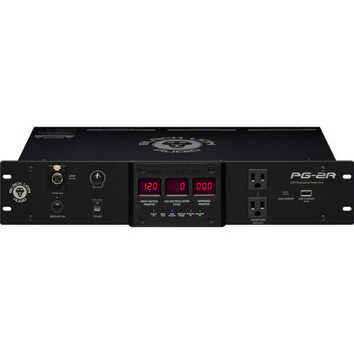 Black Lion Audio PG-2R 2 RU Rack-Mounted Power Regulator & Conditioner 