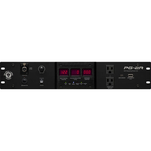 Black Lion Audio PG-2R 2 RU Rack-Mounted Power Regulator & Conditioner 