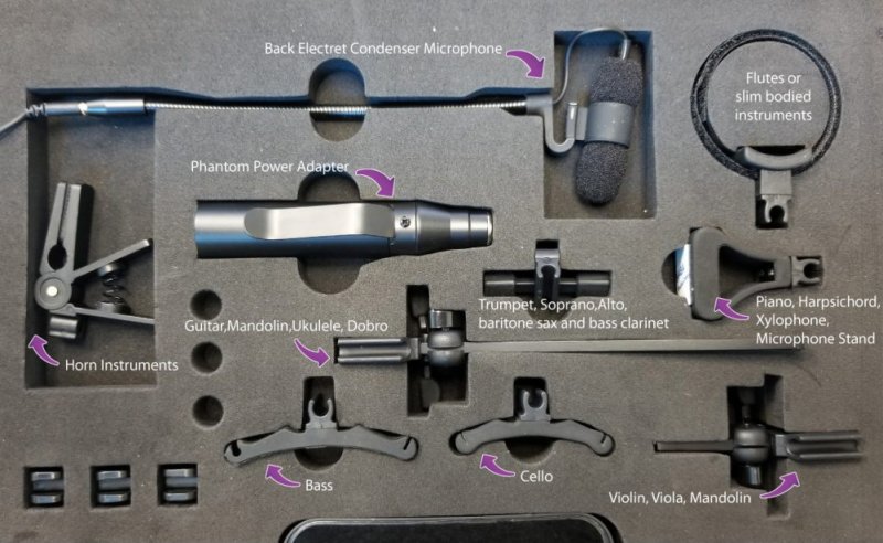 Provider Ps Imk Shur Complete Instrument Mic Kit Shure 