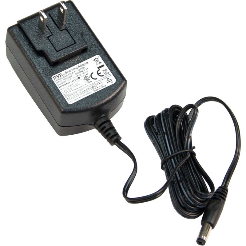 Audix PS4161 Power Adapter for Wireless Receiver (12 VDC)