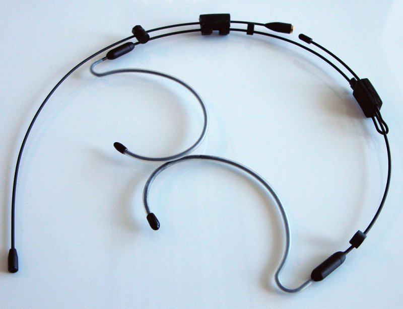 Provider PSM1-SENN Omnidirectional Headworn Microphone for Sennheiser Wireless, Tan 