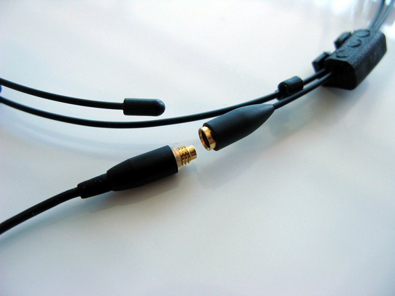 Provider PSM1-SHUR Omnidirectional Headworn Microphone for Shure Wireless, Tan