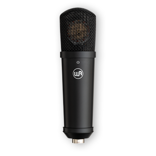 Warm Audio Studio Essential Large-Diaphragm Cardioid Condenser Microphone, Black