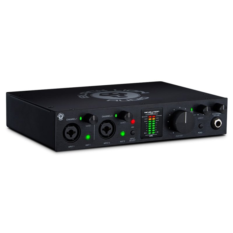 Black Lion Audio Revolution 2×2 USB 2 Channel Portable Recording Interface