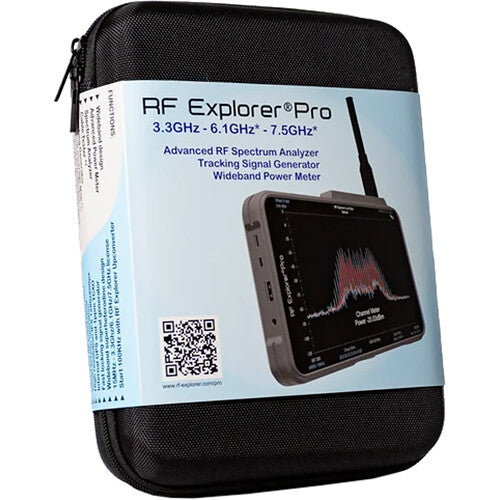 RF Venue Rf Explorer Pro 3rd Generation Portable RF Spectrum Analyzer 