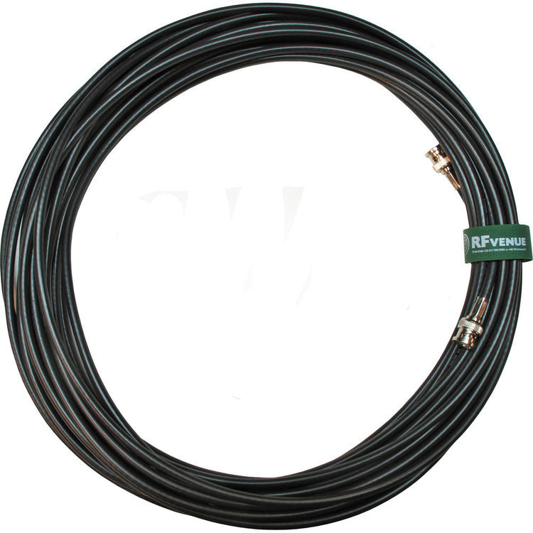 RF Venue RG8X25 Low Loss Coaxial Antenna Cable - 25' 