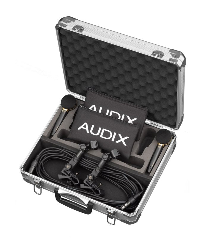 Audix SCX25APS Piano Miking System With A Pair Of SCX25A Large Diaphragm Condensers 