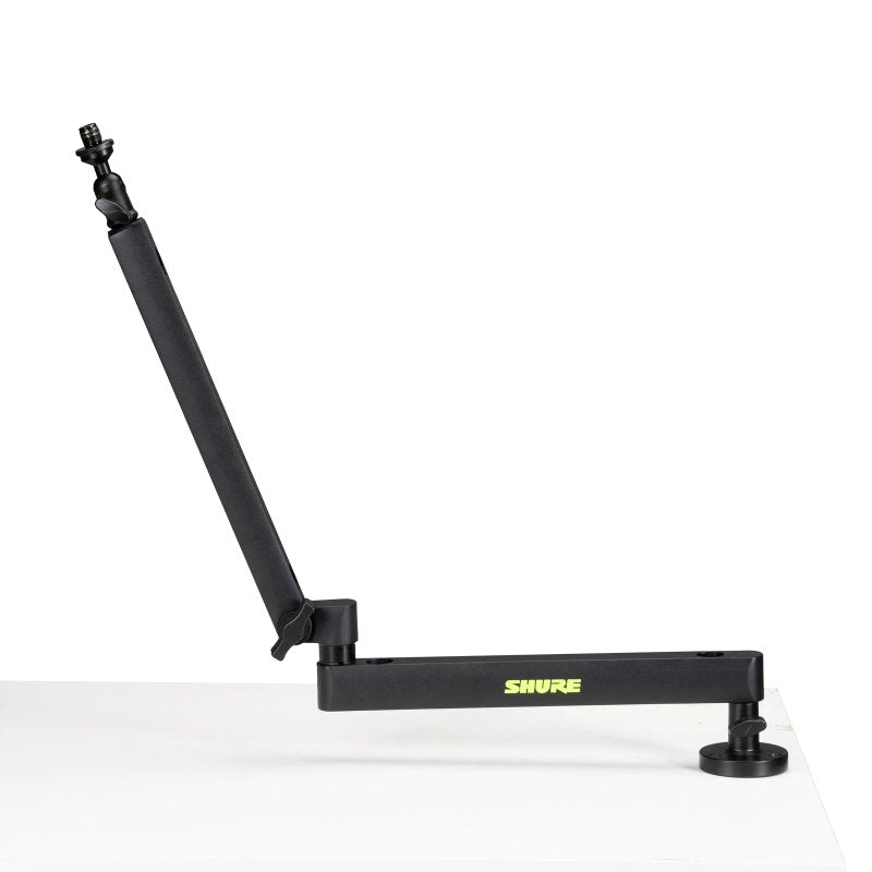 Gator SH-BROADCAST2 Shure Low-Profile Desktop Mic Boom Stand 