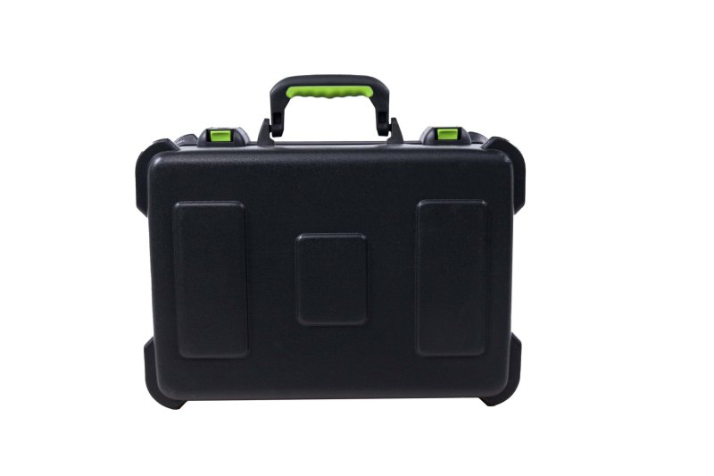 Gator SH-MICCASE15 Molded Case With Drops For 15 Mics & TSA Latch 