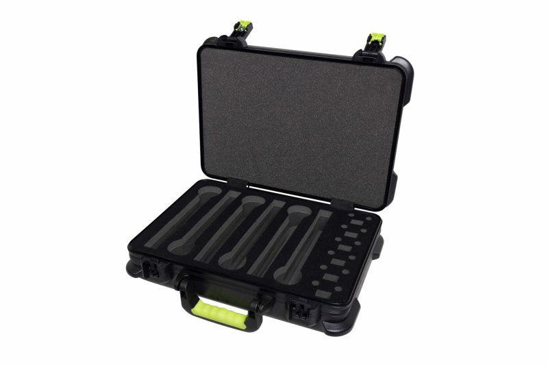 Gator SH-MICCASEW06 Molded Case For 6 Wireless Mics With TSA Latch 