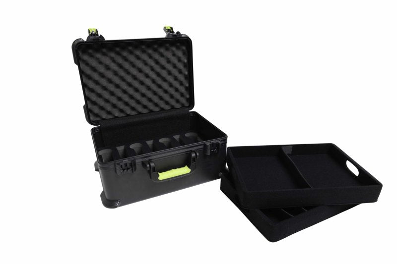 Gator SH-MICCASEW07 Molded Case For 7 Wireless Mics With TSA Latch
