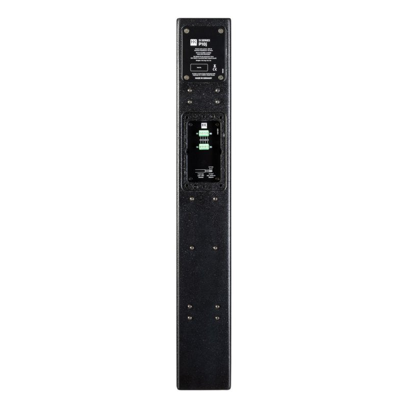 HK Audio SI-SERIES-P10J-BLK 600-Watt 10 x 3" Column Speaker. Black