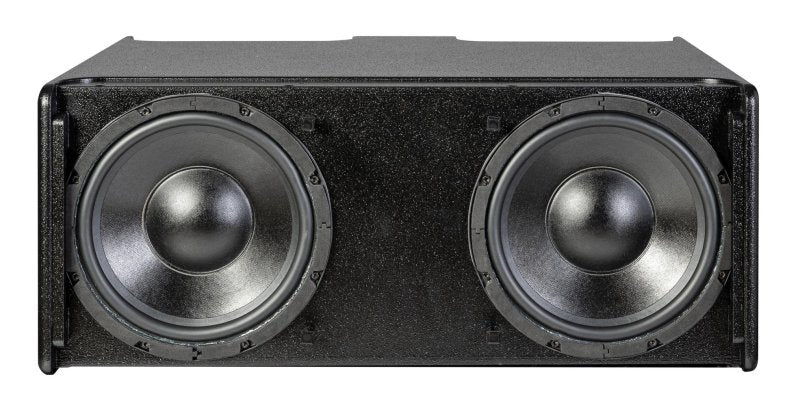 HK Audio SI-SERIES-S210-P-BLK 1200-Watt 2 x 10" Subwoofer. Black