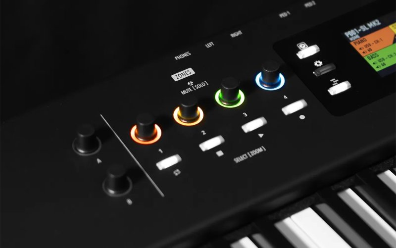 Studiologic-Fatar SL-88-MK2 88-Key MIDI Keyboard Controller with Weighted Keys 
