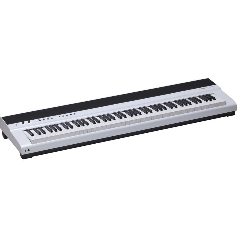Medeli SP201P-WH 88-Key Weighted Portable Digital Piano with USB Midi and Audio, White 