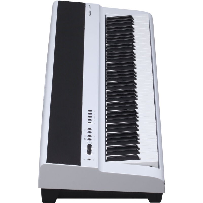 Medeli SP201P-WH 88-Key Weighted Portable Digital Piano with USB Midi and Audio, White 
