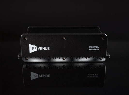RF Venue Spectrum Recorder Network and USB Spectrum Data Recorder