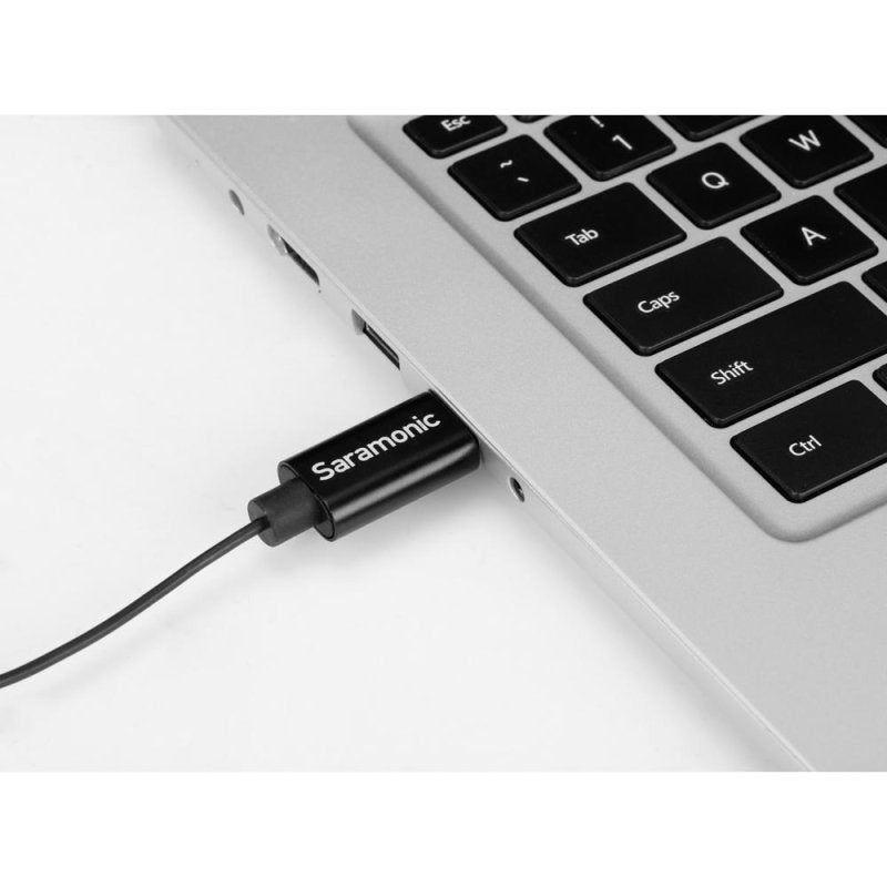 Saramonic SR-ULM10L Omnidirectional USB Lavalier Microphone (19.7' Cable)