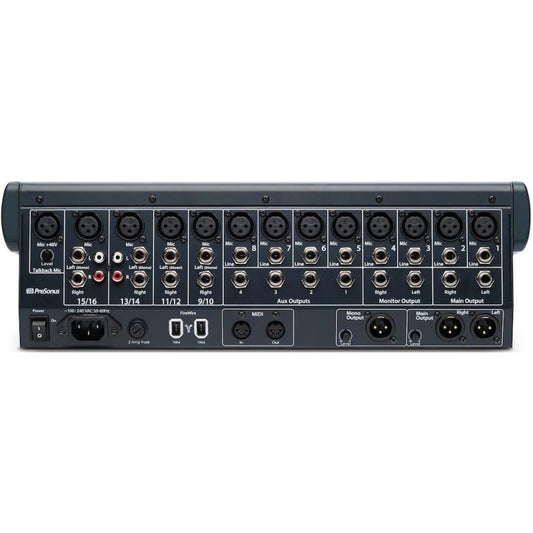 PreSonus StudioLive 16.0.2 USB Performance & Recording Digital Mixer