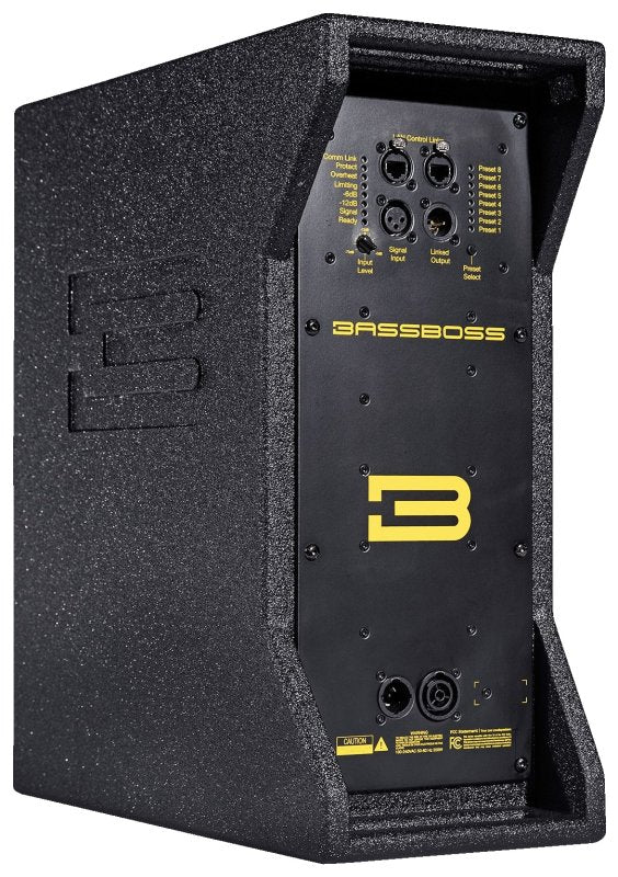 BASSBOSS SV9-MK3 1200W Powered 9" 2-Way Studio Monitor / Loudspeaker 